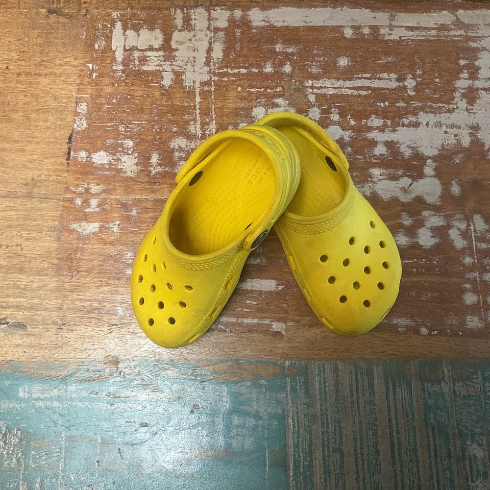 COPY - Yellow Crocs | Toddler Size 9